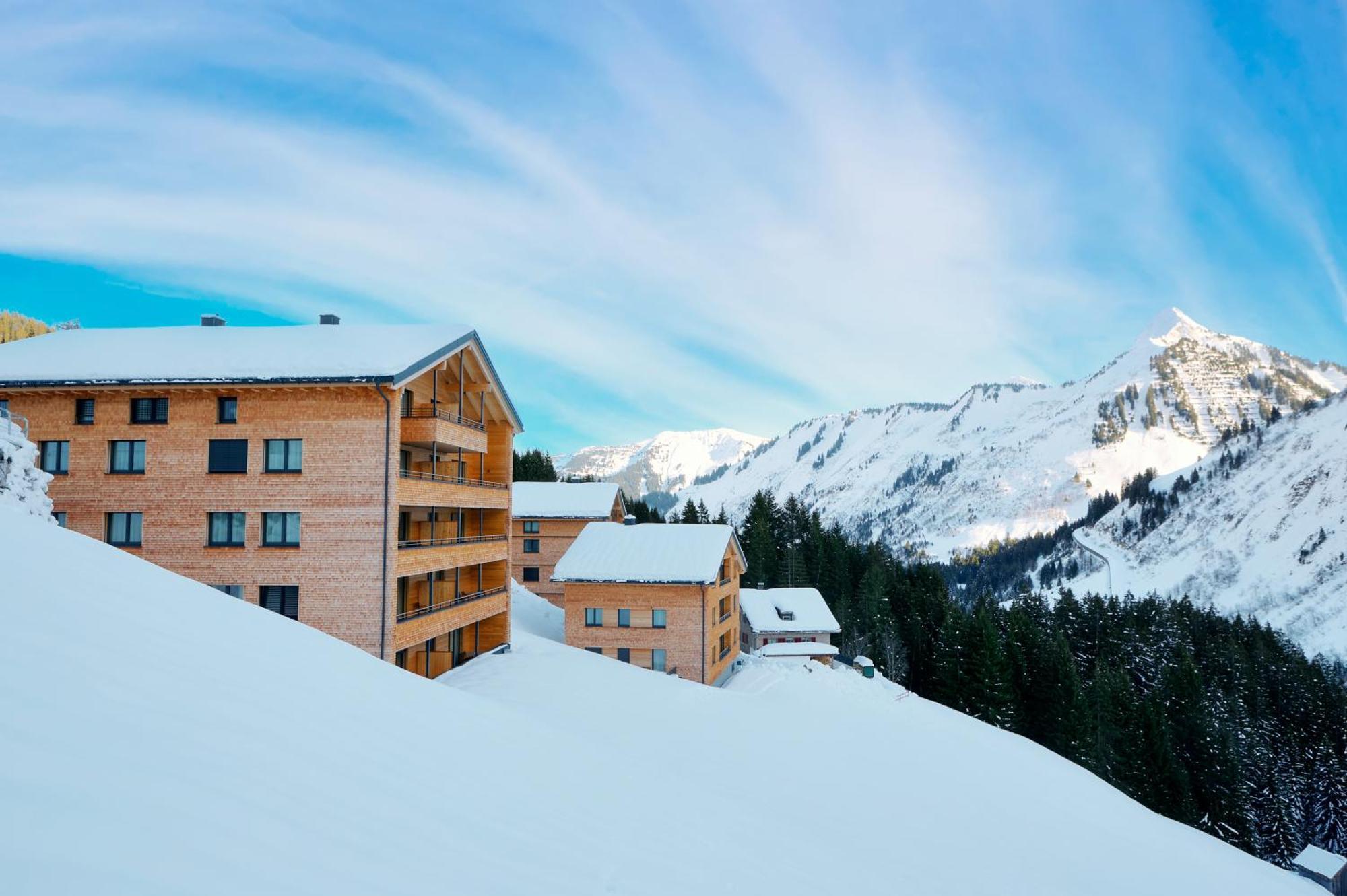 Appartement Alpenstolz Damuels Haus 4 - Stilvoll Urlauben In Den Bergen Extérieur photo